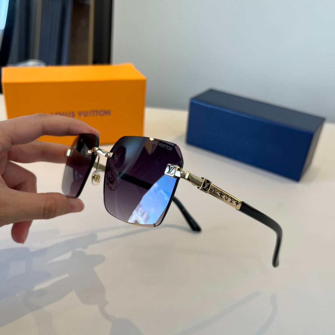 Louis Vuitton Fashion Silver Lens Sunglasses for Men & Women - 997407 - detail image 4