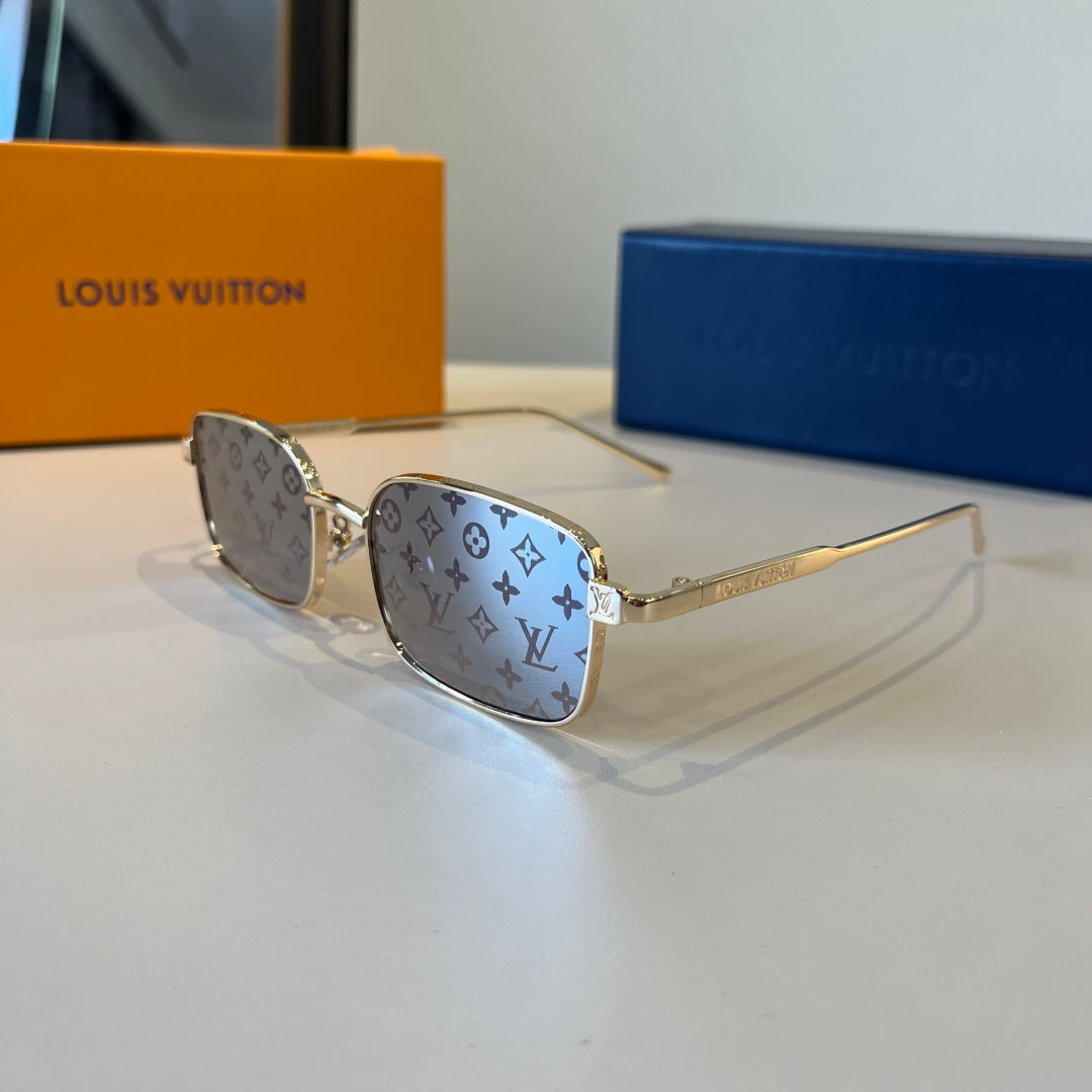 Louis Vuitton Metal Fashion Silver Lens Sunglasses for Men & Women - 997413 - detail image 3