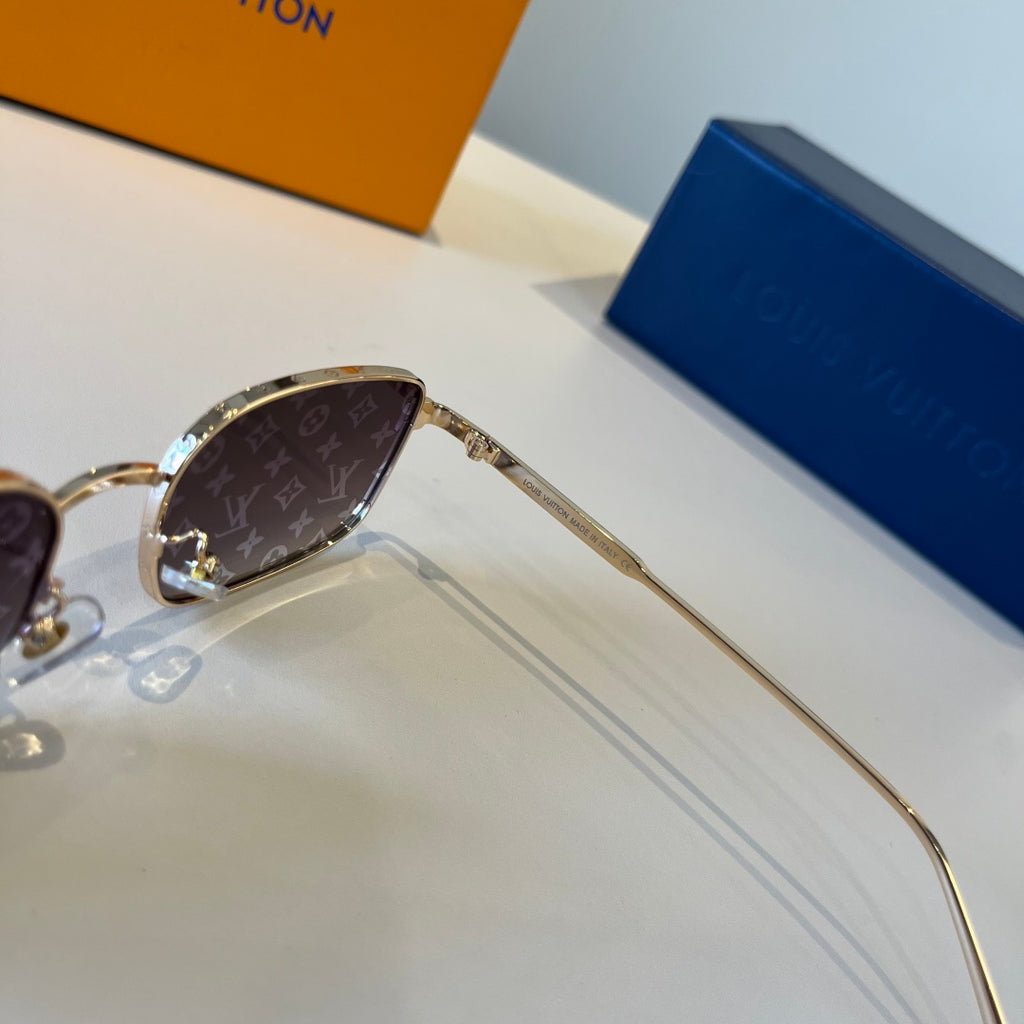 Louis Vuitton Metal Fashion Silver Lens Sunglasses for Men & Women - 997413 - detail image 4