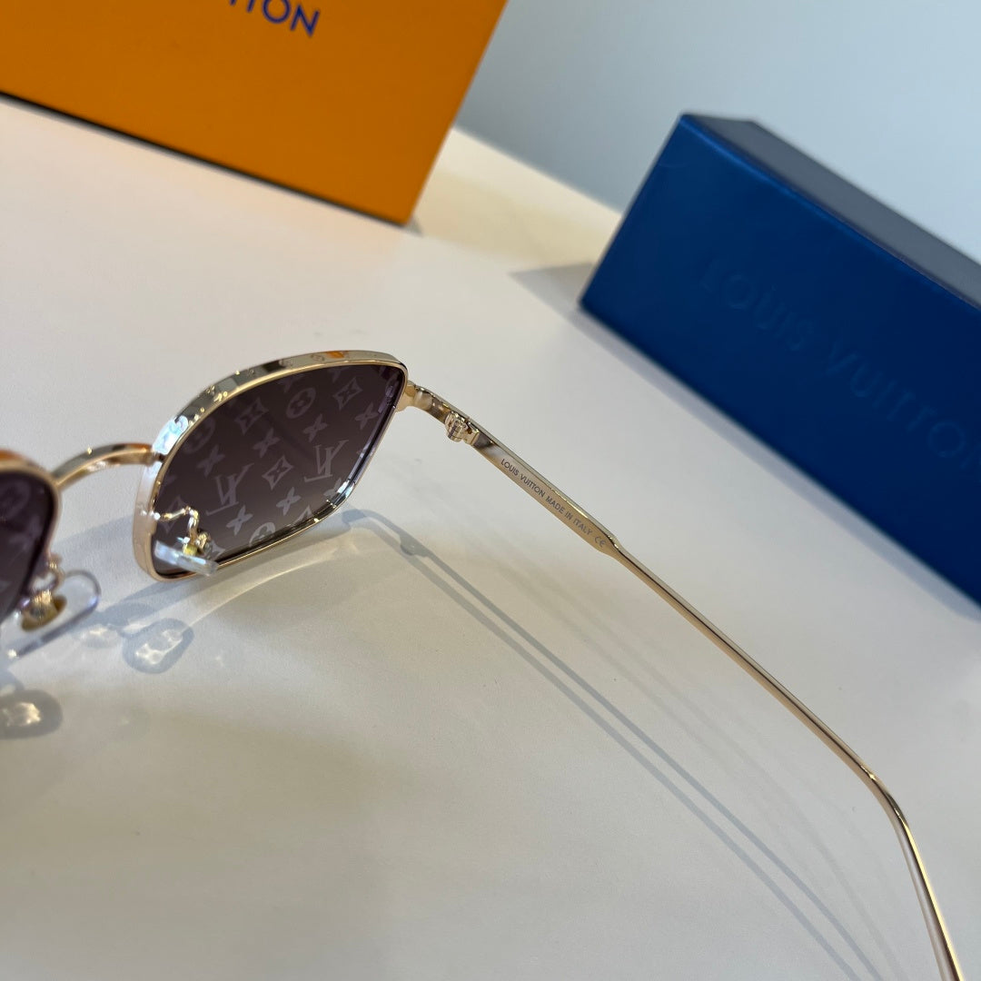 Louis Vuitton Metal Fashion Silver Lens Sunglasses for Men & Women - 997413 - detail image 4