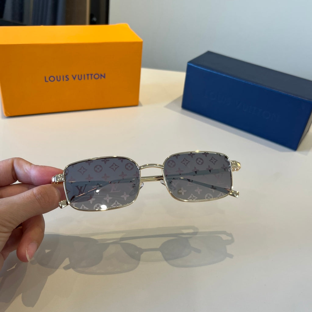 Louis Vuitton Metal Fashion Silver Lens Sunglasses for Men & Women - 997413 - detail image 9