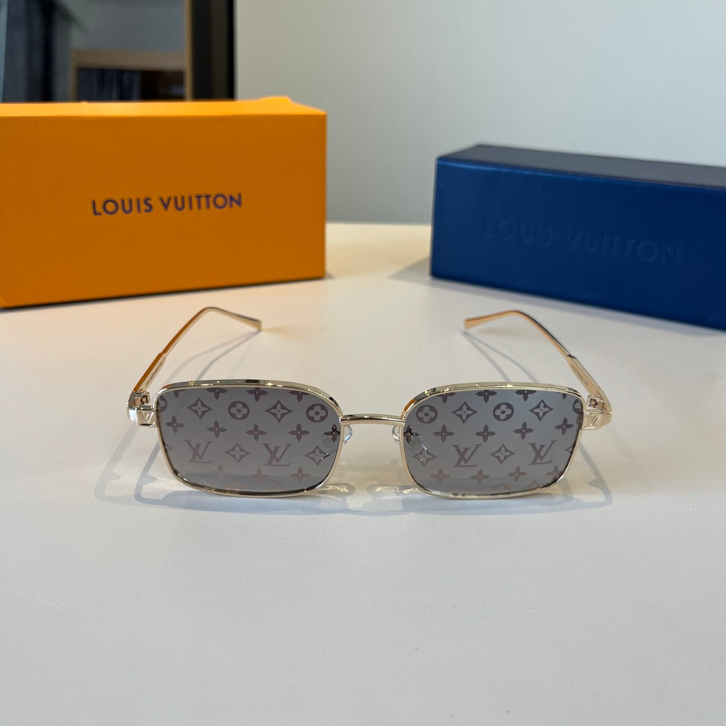 Louis Vuitton Metal Fashion Silver Lens Sunglasses for Men & Women - 997413 - detail image 2