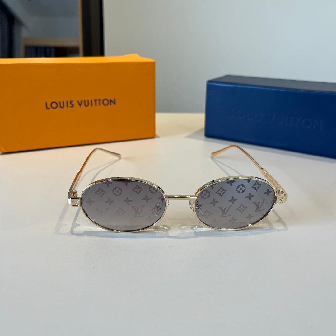 Louis Vuitton Metal Fashion Silver Lens Sunglasses for Men & Women - 997415 - detail image 2