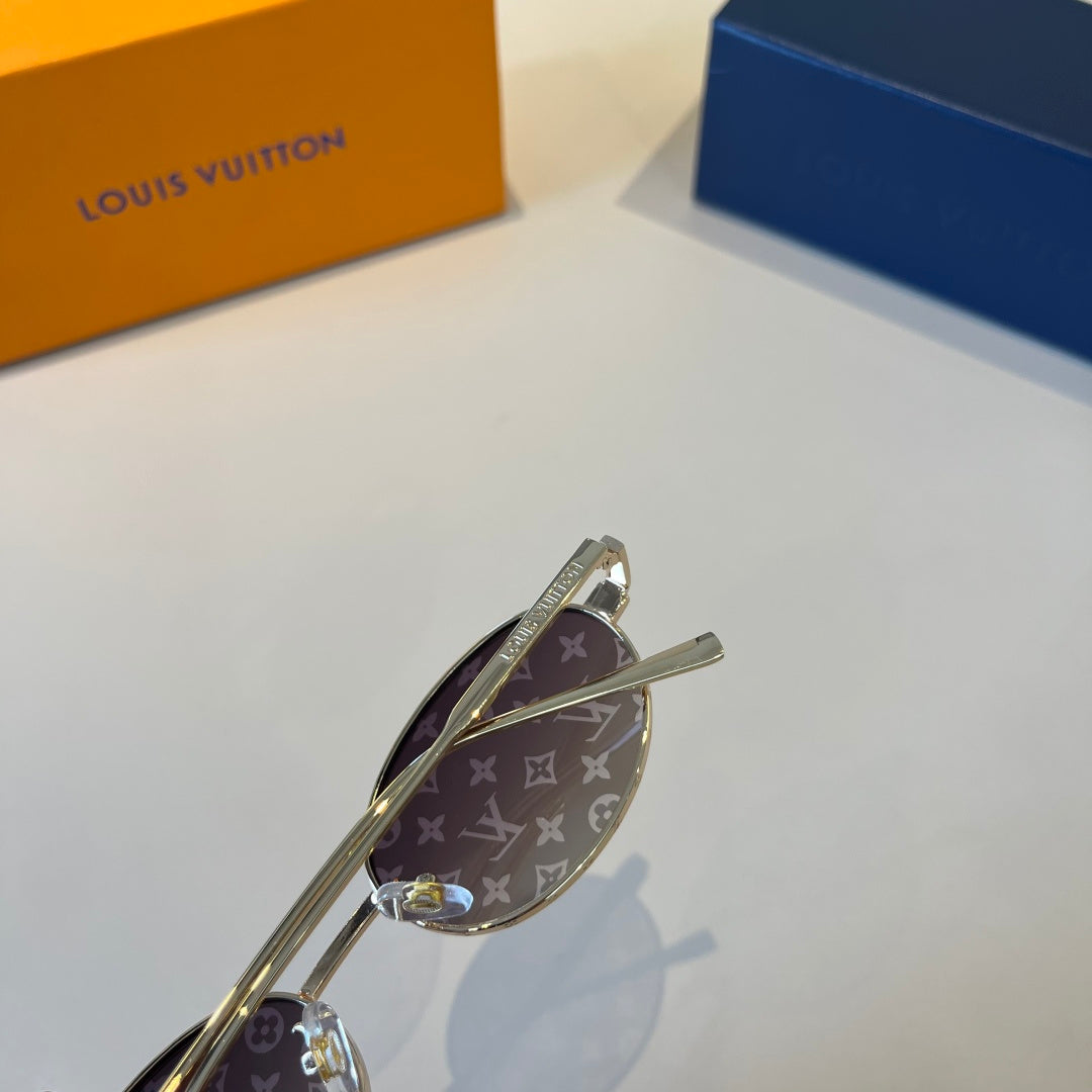 Louis Vuitton Metal Fashion Silver Lens Sunglasses for Men & Women - 997415 - detail image 6