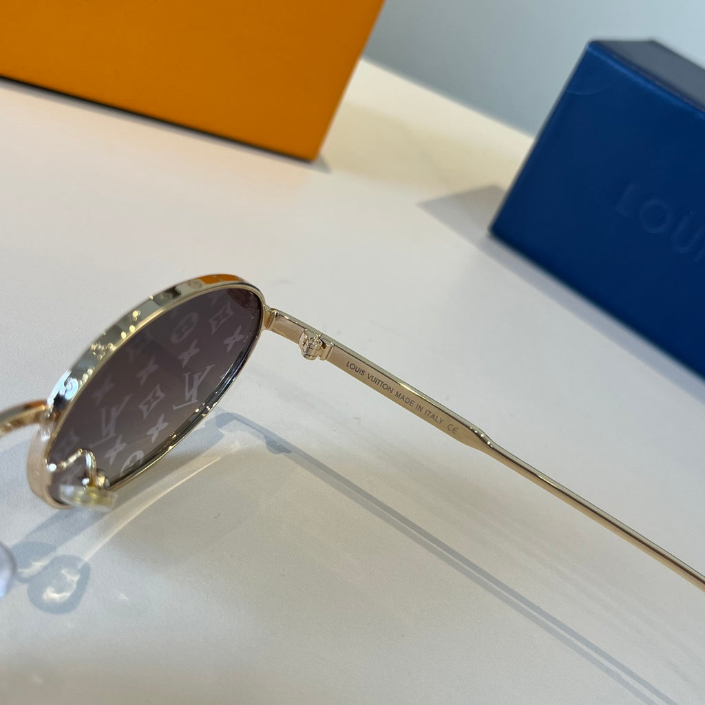 Louis Vuitton Metal Fashion Silver Lens Sunglasses for Men & Women - 997415 - detail image 4