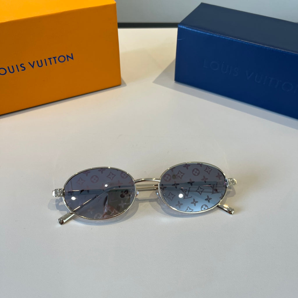 Louis Vuitton Metal Fashion Silver Lens Sunglasses for Men & Women - 997415 - detail image 8