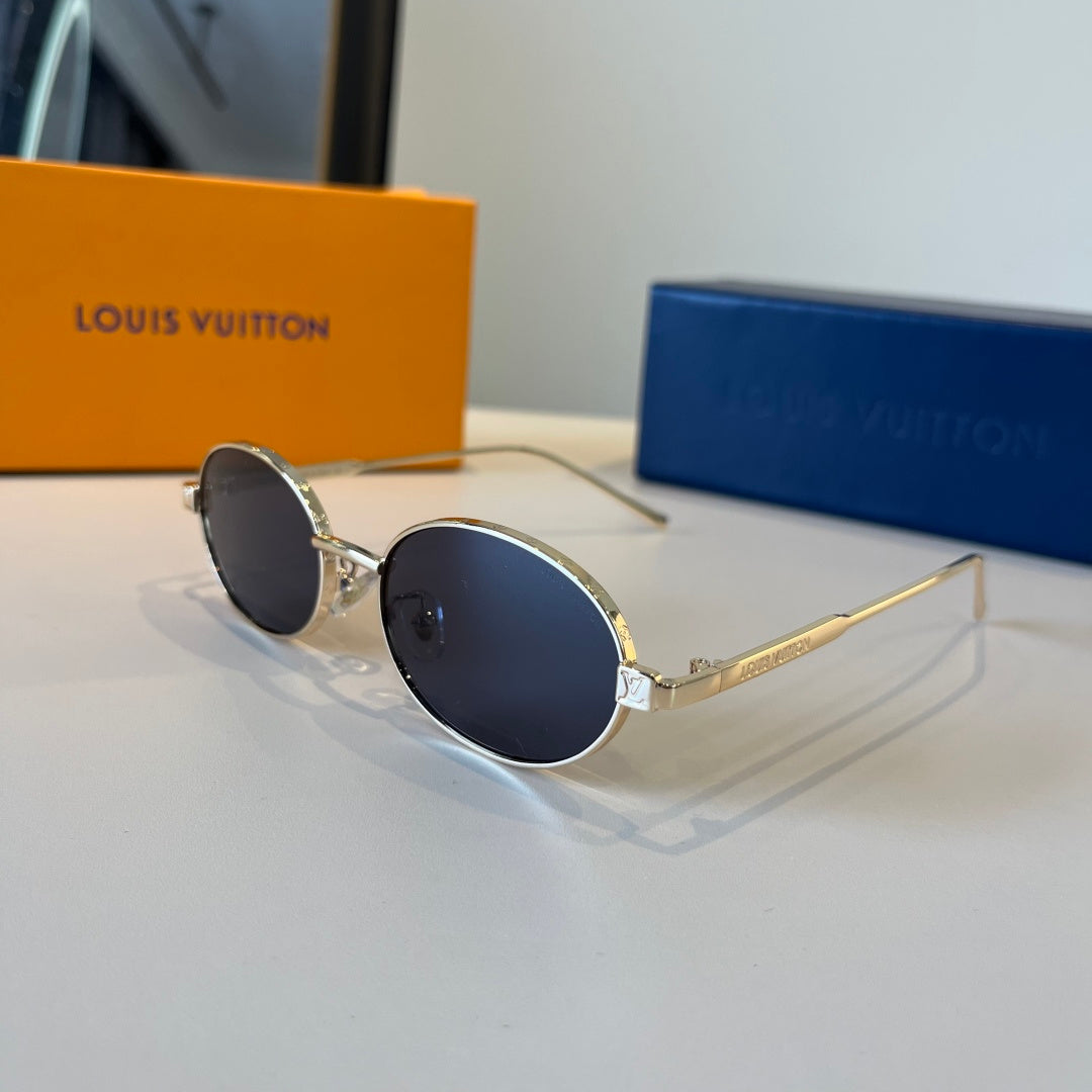 Louis Vuitton Metal Fashion Silver Lens Sunglasses for Men & Women - 997416 - detail image 3