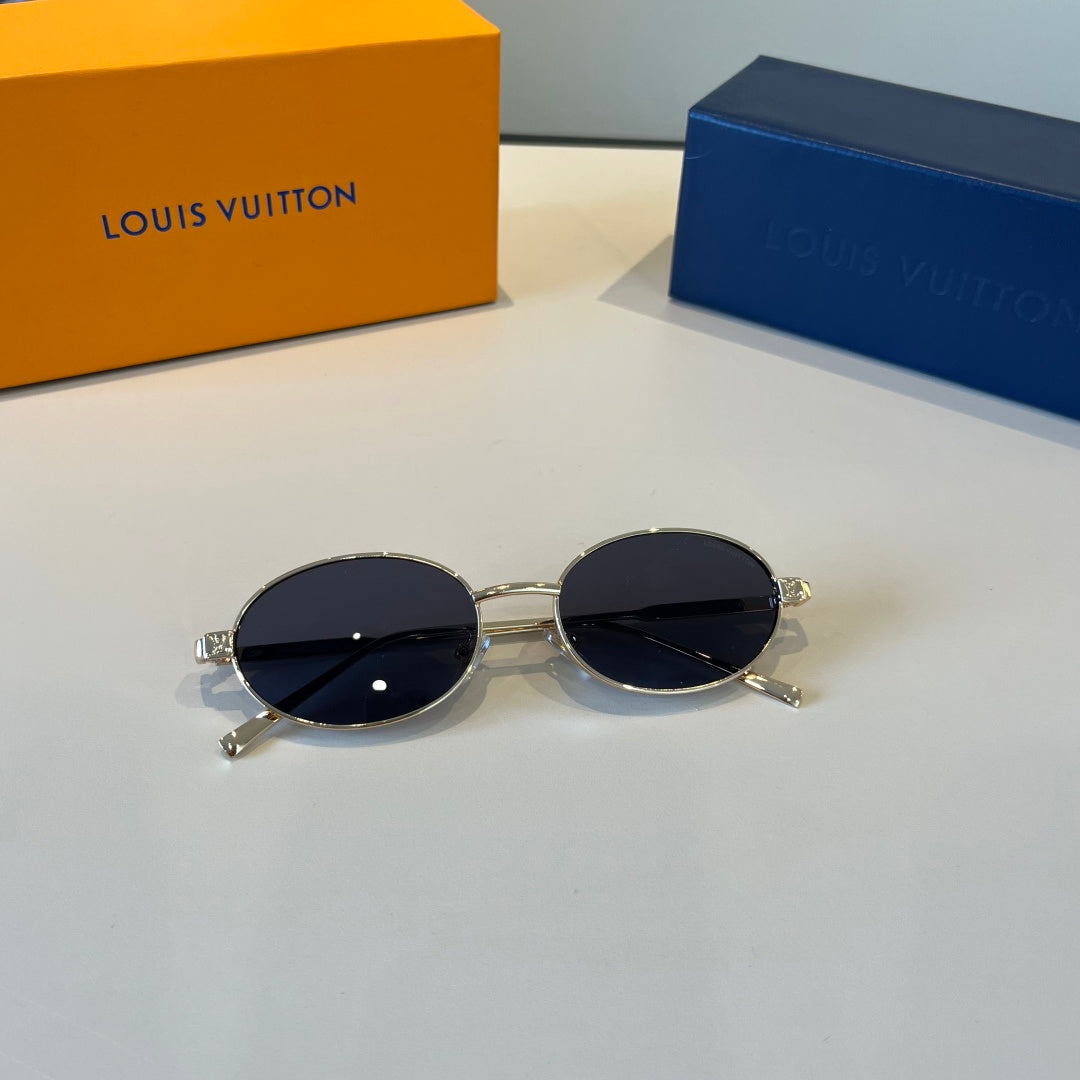 Louis Vuitton Metal Fashion Silver Lens Sunglasses for Men & Women - 486158 - detail image 9