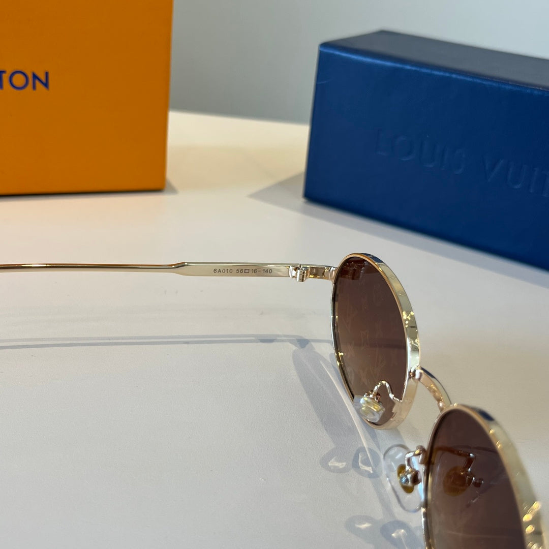 Louis Vuitton Metal Fashion Brown Lens Sunglasses for Men & Women - 357674 - detail image 5