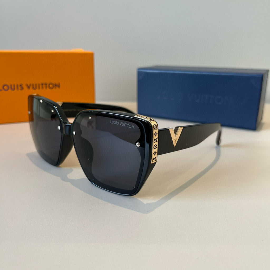Louis Vuitton Fashion Black Lens Sunglasses for Men & Women - 357675 - detail image 3