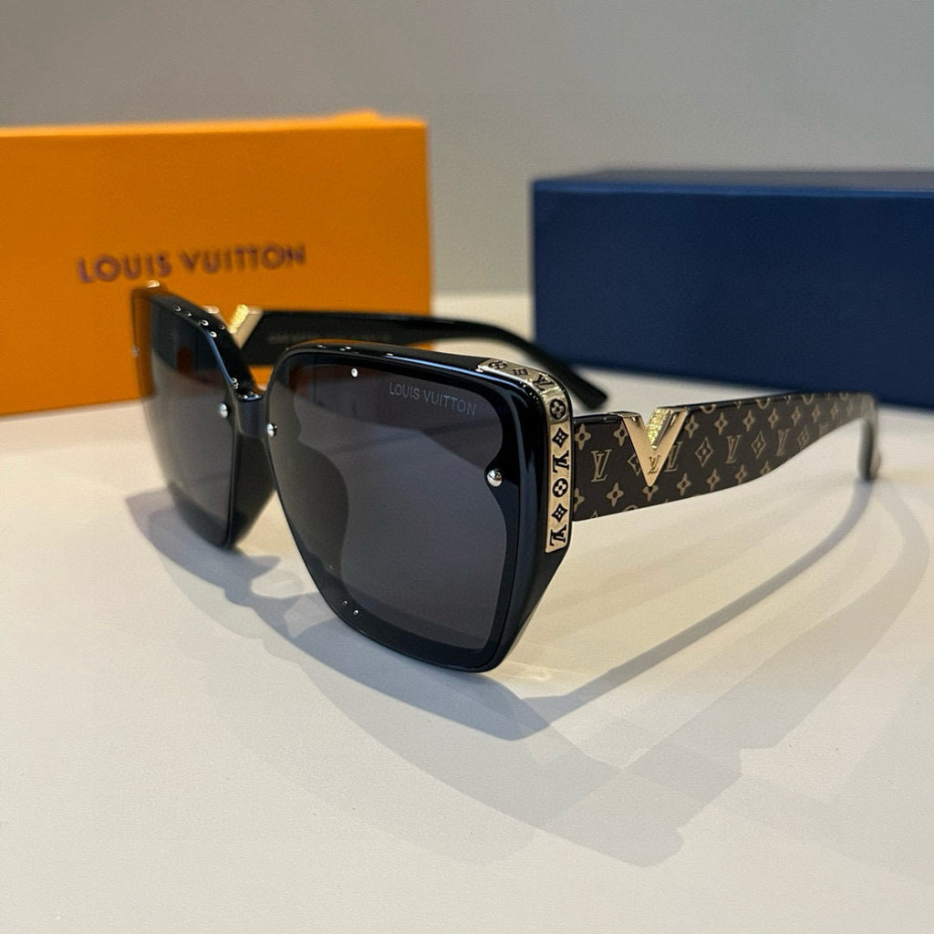 Louis Vuitton Fashion Black Lens Sunglasses for Men & Women - 357676 - detail image 3