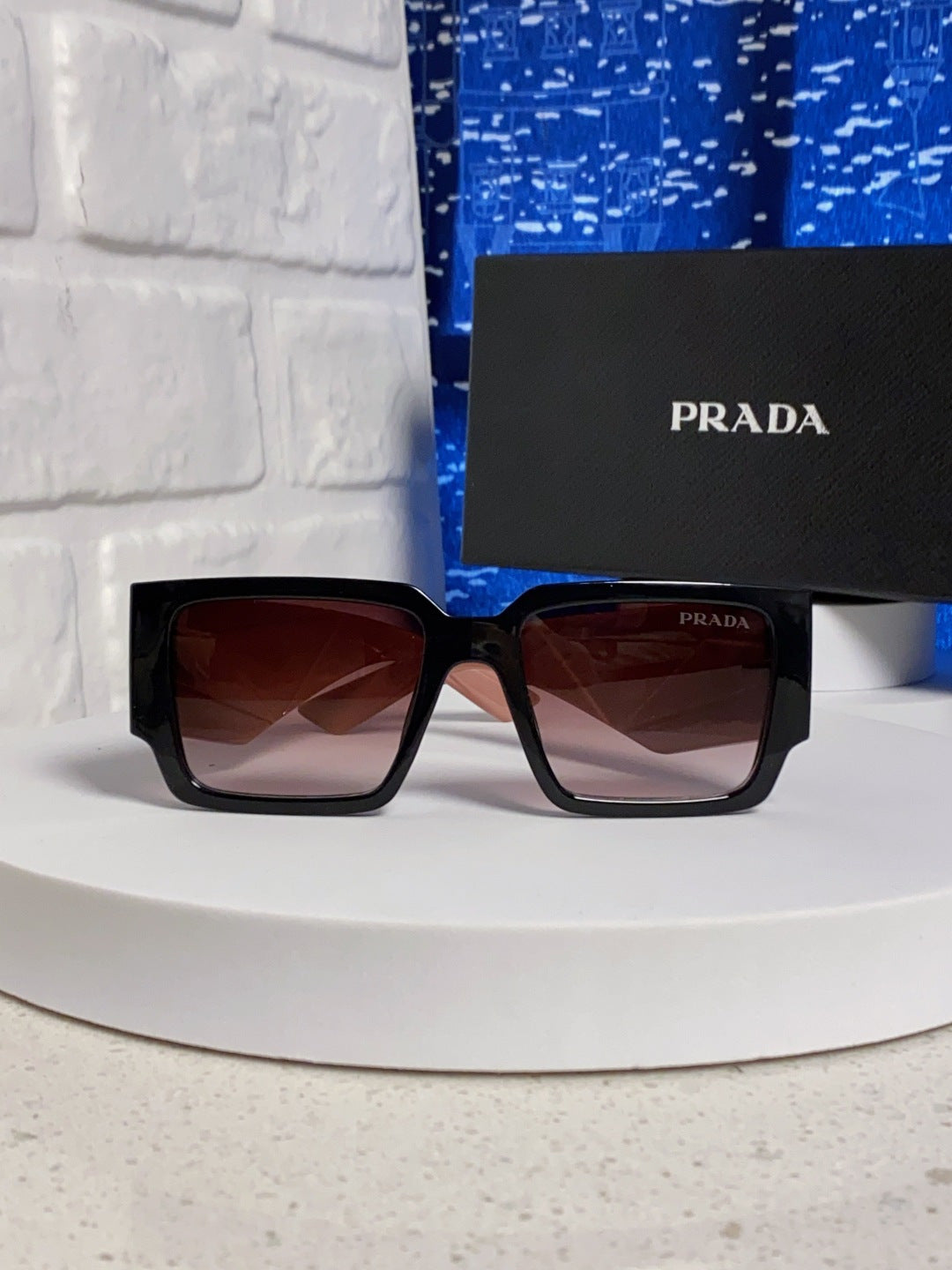 Prada Fashion Red Lens Sunglasses for Men & Women - 382721 - detail image 2