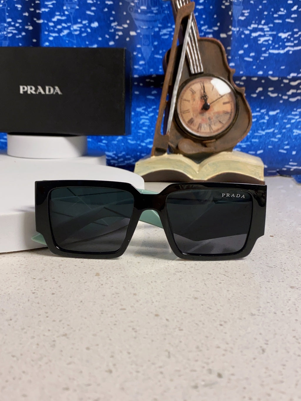 Prada Fashion Black Lens Sunglasses for Men & Women - 382722 - detail image 9