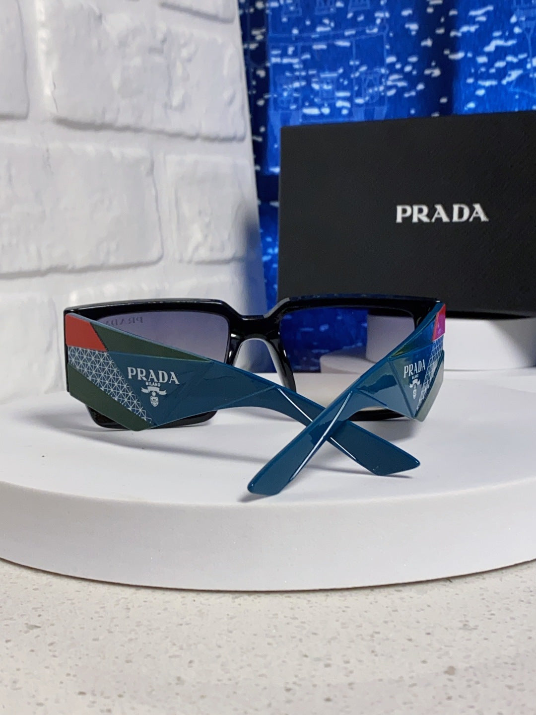 Prada Fashion Silver Lens Sunglasses for Men & Women - 382723 - detail image 3