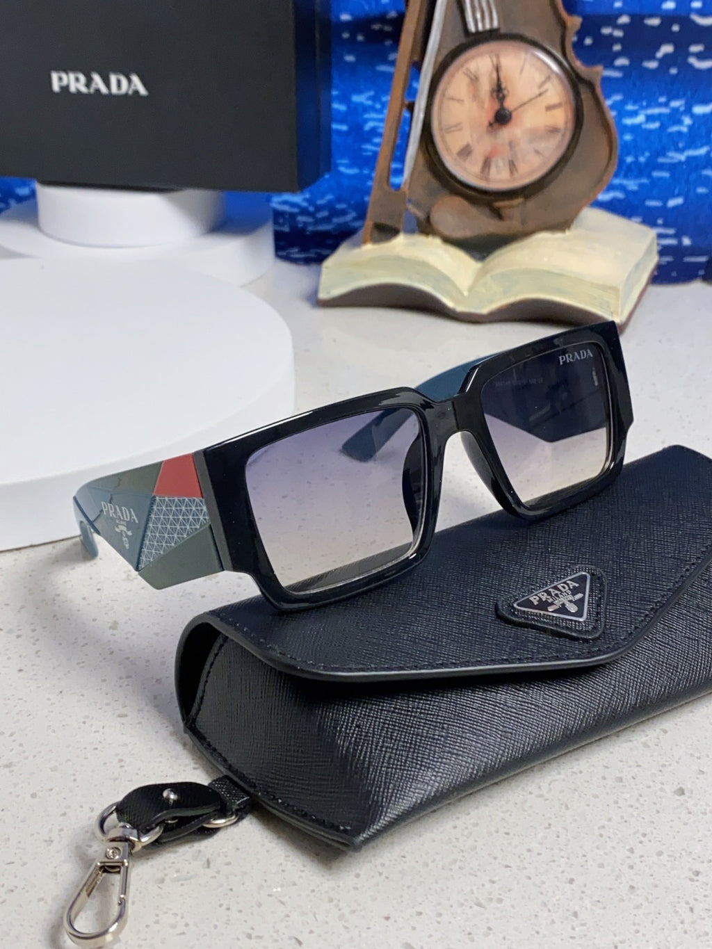 Prada Fashion Silver Lens Sunglasses for Men & Women - 382723 - detail image 10