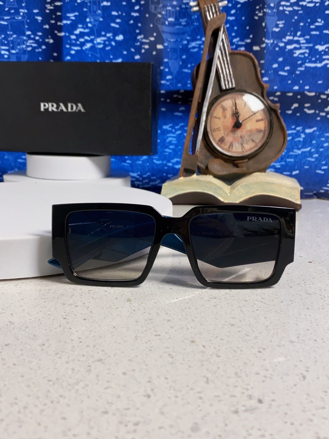 Prada Fashion Silver Lens Sunglasses for Men & Women - 382723 - detail image 9
