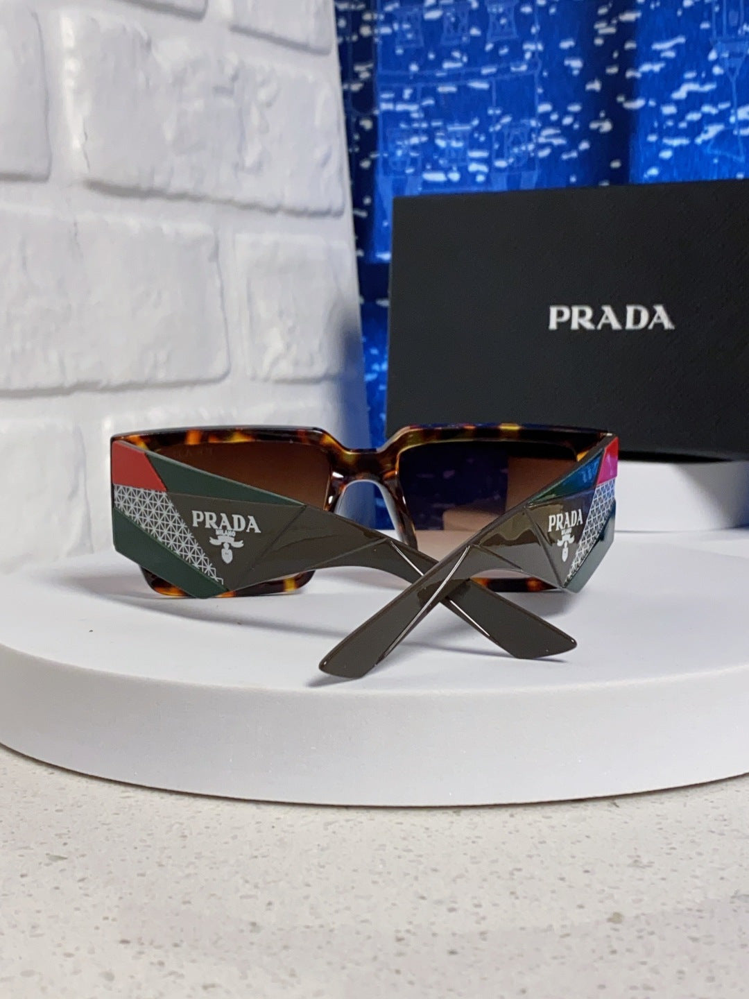 Prada Fashion Brown Lens Sunglasses for Men & Women - 382724 - detail image 3