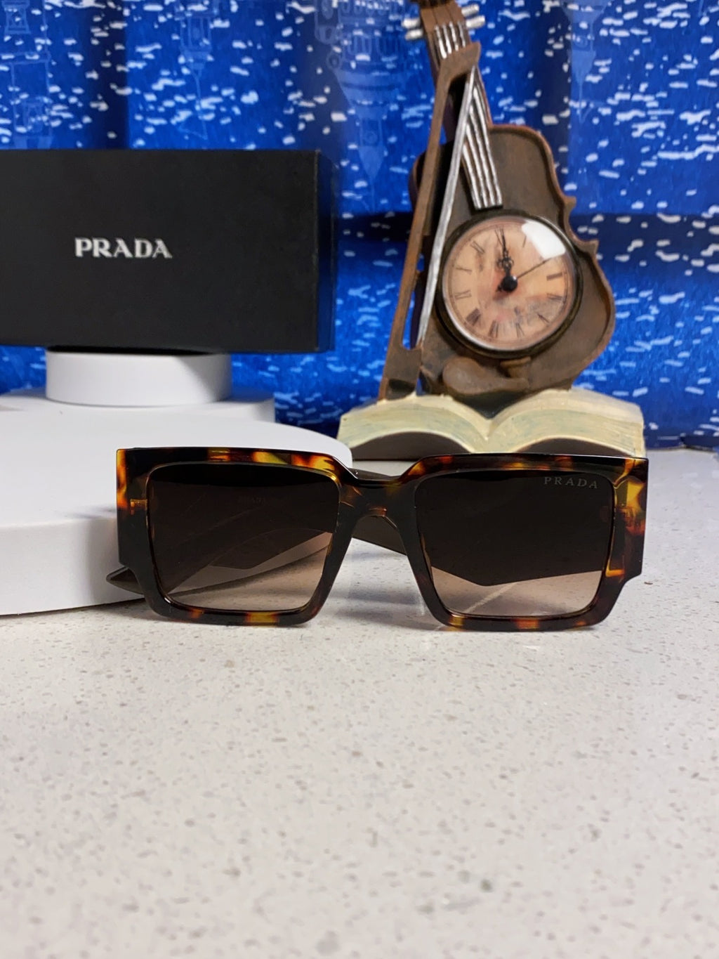 Prada Fashion Brown Lens Sunglasses for Men & Women - 382724 - detail image 9