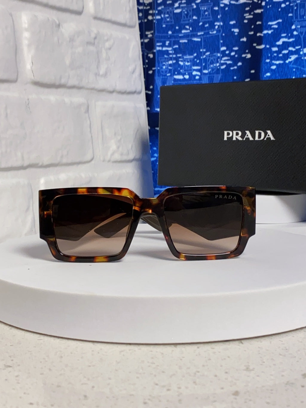 Prada Fashion Brown Lens Sunglasses for Men & Women - 382724 - detail image 2
