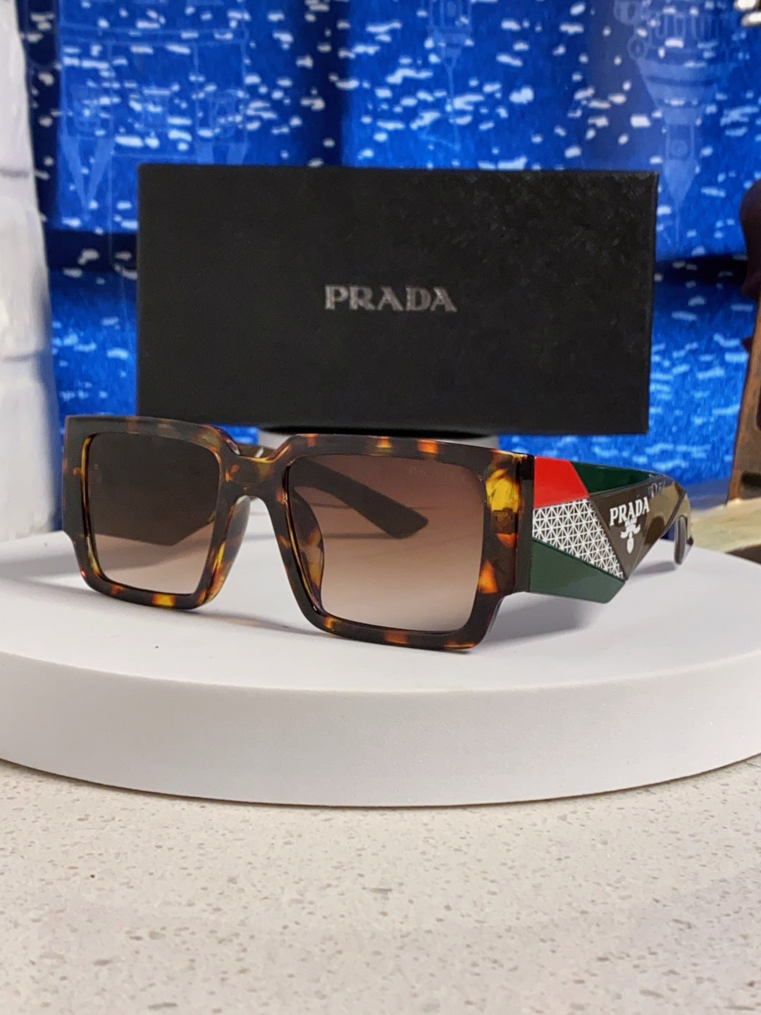 Prada Fashion Brown Lens Sunglasses for Men & Women - 382724