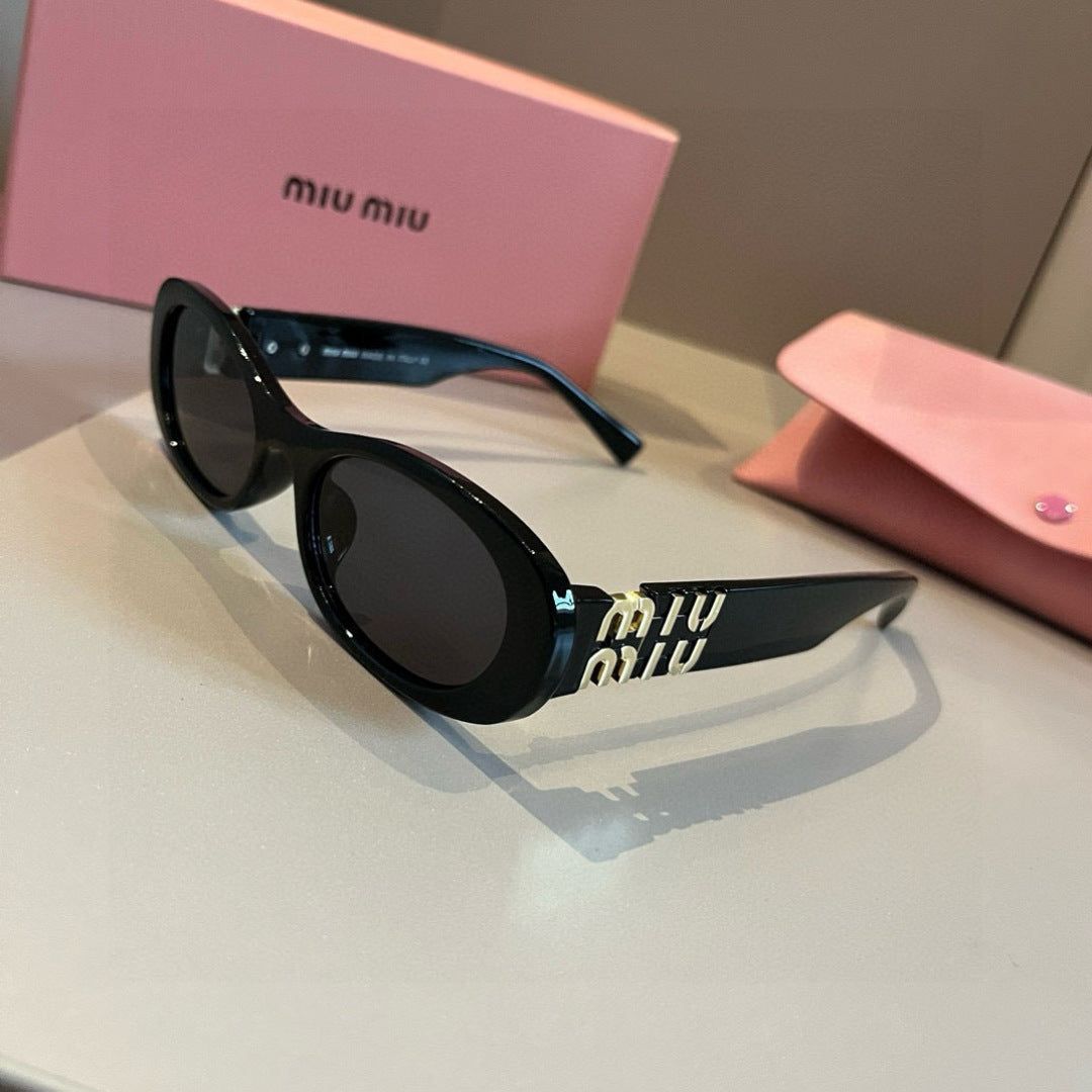 Miu Miu Cat-Eye Brown Lens Sunglasses for Men & Women - 466141 - detail image 3