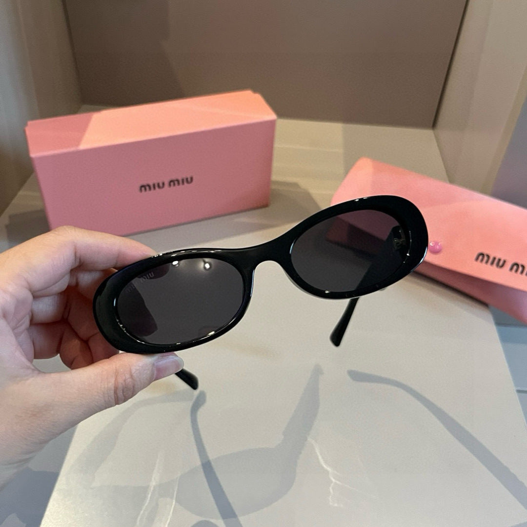 Miu Miu Cat-Eye Brown Lens Sunglasses for Men & Women - 487593 - detail image 5