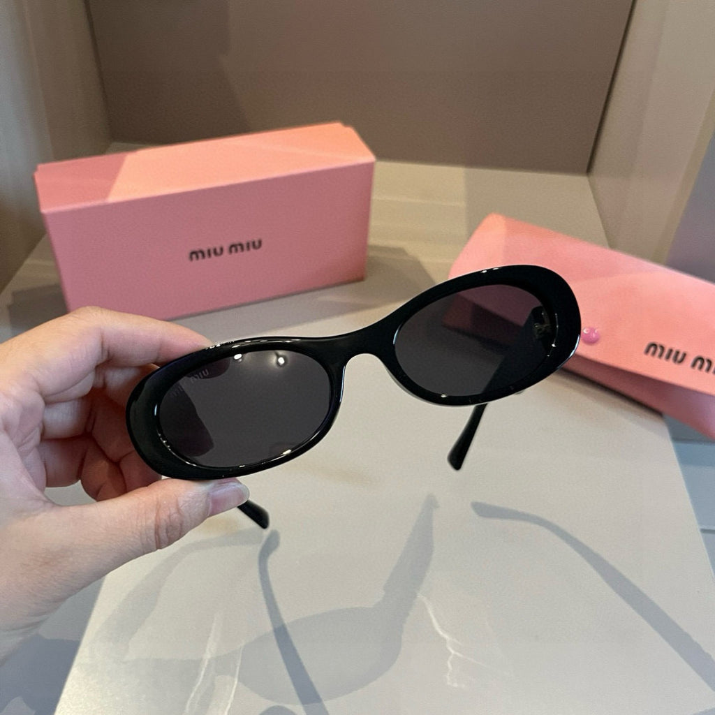 Miu Miu Cat-Eye Brown Lens Sunglasses for Men & Women - 399159 - detail image 5
