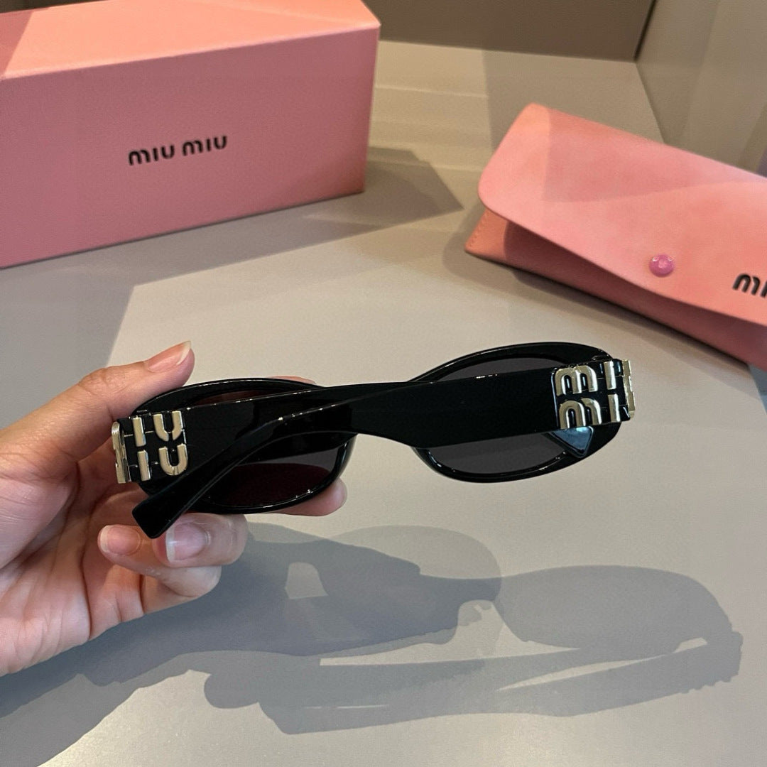 Miu Miu Cat-Eye Brown Lens Sunglasses for Men & Women - 466141 - detail image 6