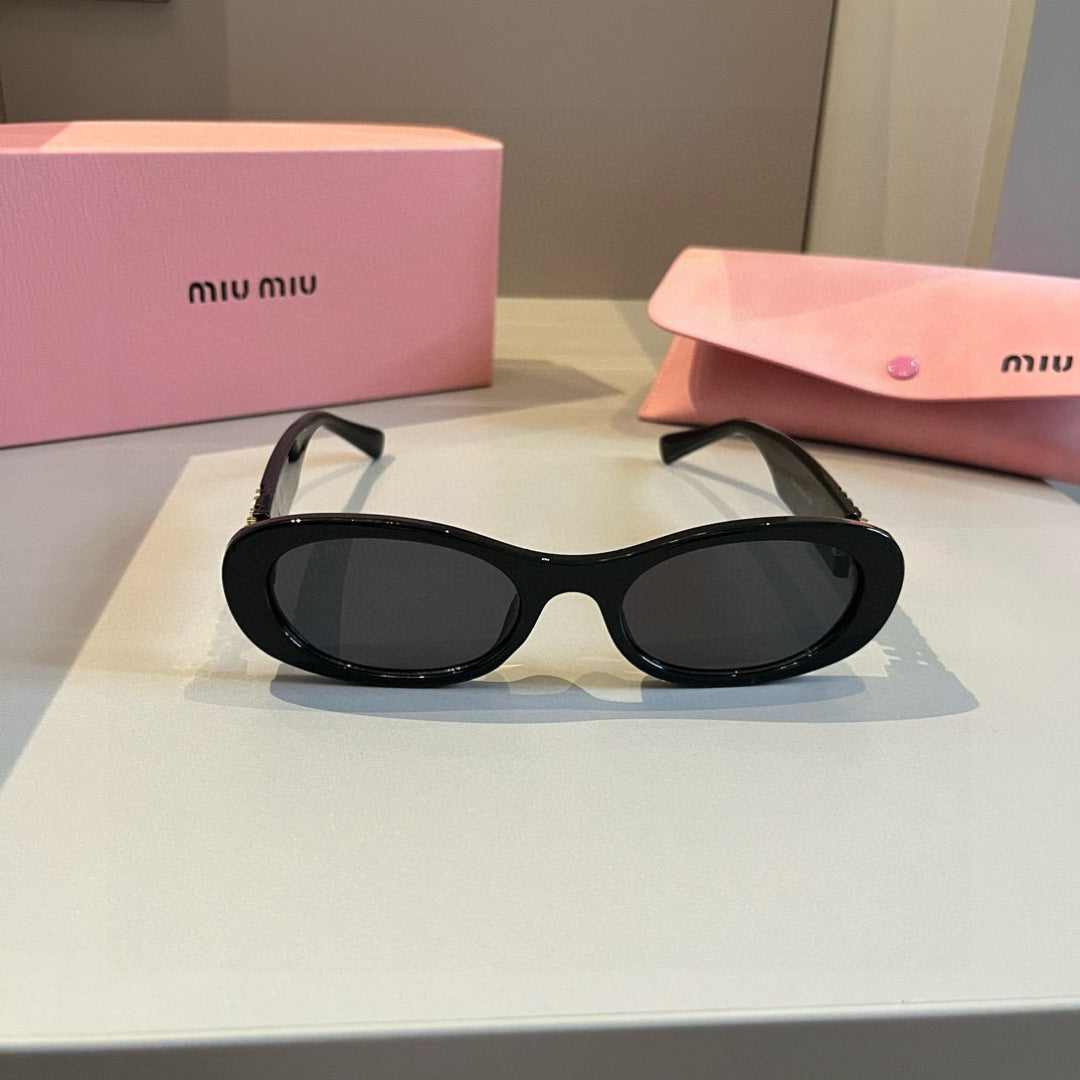 Miu Miu Cat-Eye Brown Lens Sunglasses for Men & Women - 399159 - detail image 2