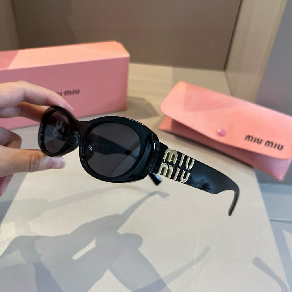 Miu Miu Cat-Eye Brown Lens Sunglasses for Men & Women - 399159 - detail image 4