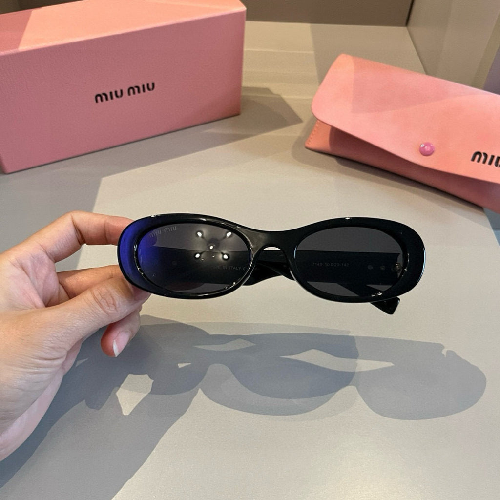 Miu Miu Cat-Eye Brown Lens Sunglasses for Men & Women - 432651 - detail image 7