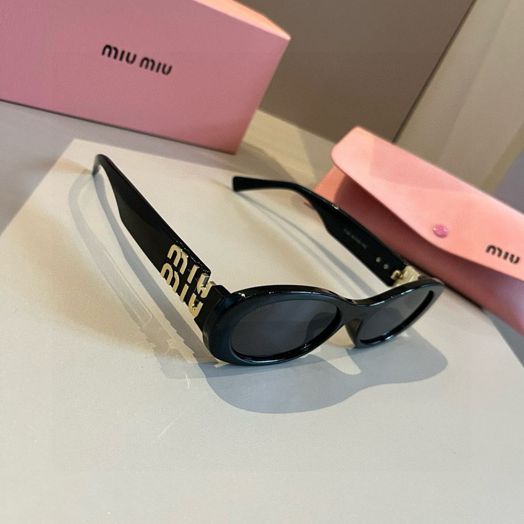 Miu Miu Cat-Eye Brown Lens Sunglasses for Men & Women - 466141