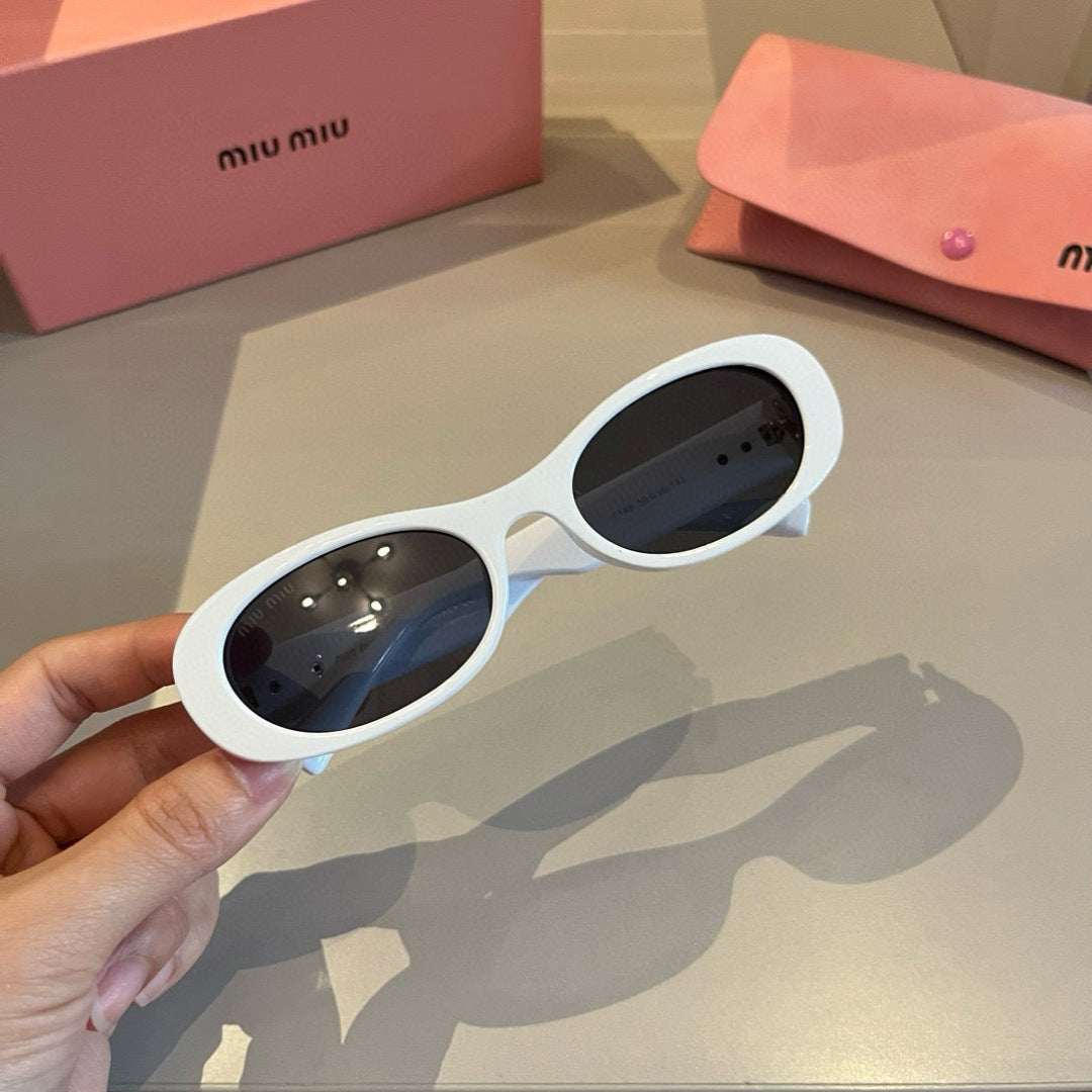 Miu Miu Cat-Eye Gold Lens Sunglasses for Men & Women - 466142 - detail image 5