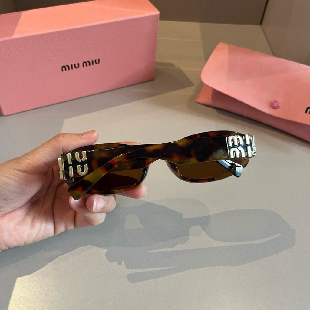 Miu Miu Cat-Eye Brown Lens Sunglasses for Men & Women - 487595 - detail image 7