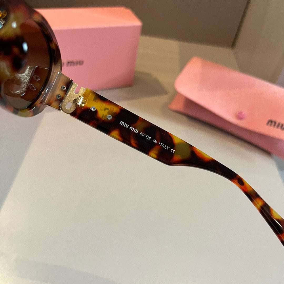 Miu Miu Cat-Eye Brown Lens Sunglasses for Men & Women - 487595 - detail image 8