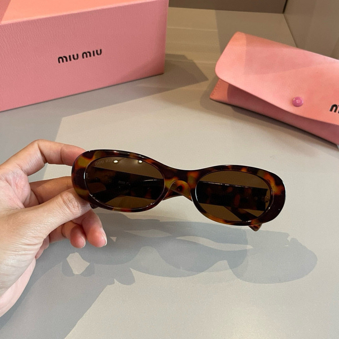 Miu Miu Cat-Eye Brown Lens Sunglasses for Men & Women - 399161 - detail image 5
