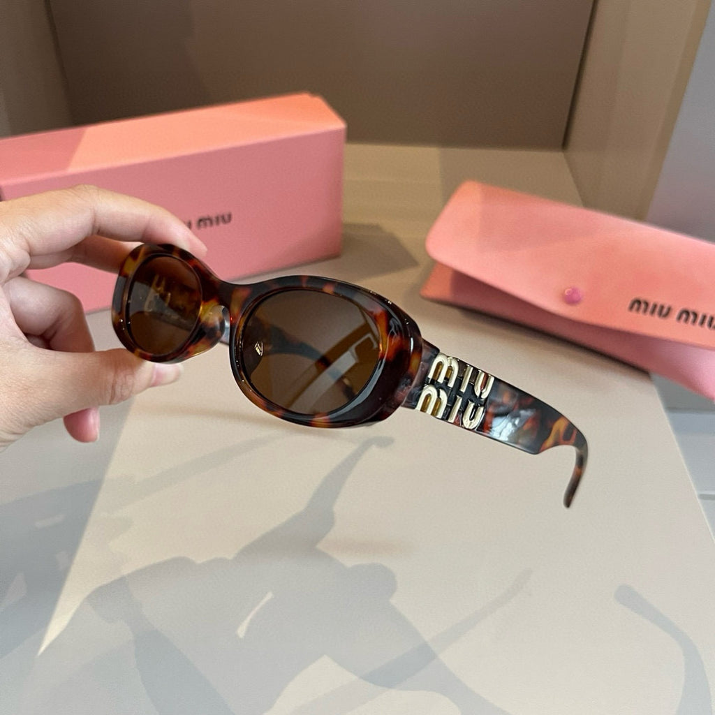 Miu Miu Cat-Eye Brown Lens Sunglasses for Men & Women - 487595 - detail image 4