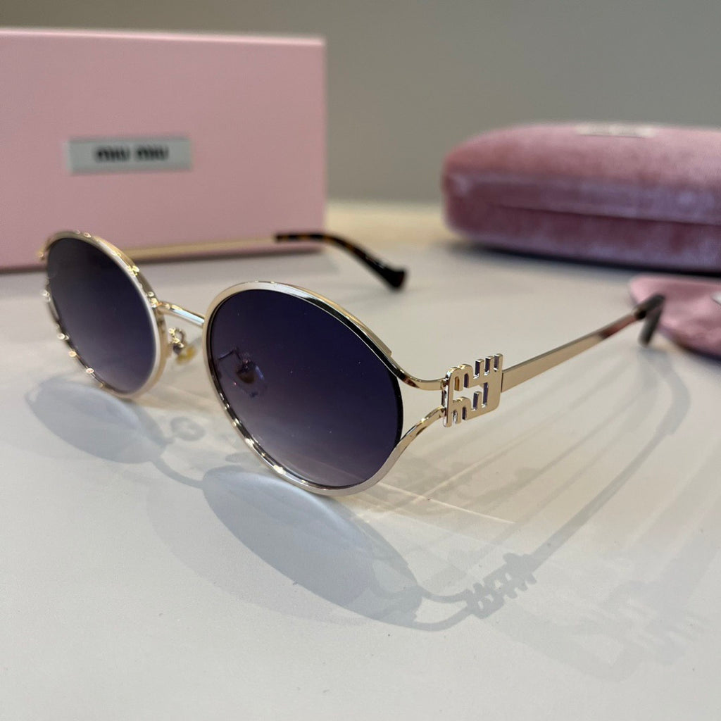 Miu Miu Metal Fashion Purple Lens Sunglasses for Men & Women - 432562 - detail image 3