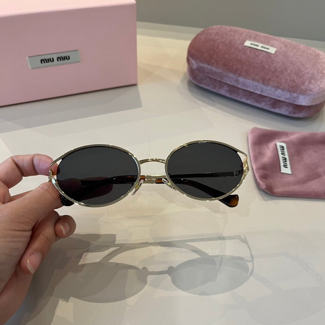 Miu Miu Metal Fashion Silver Lens Sunglasses for Men & Women - 432563 - detail image 7