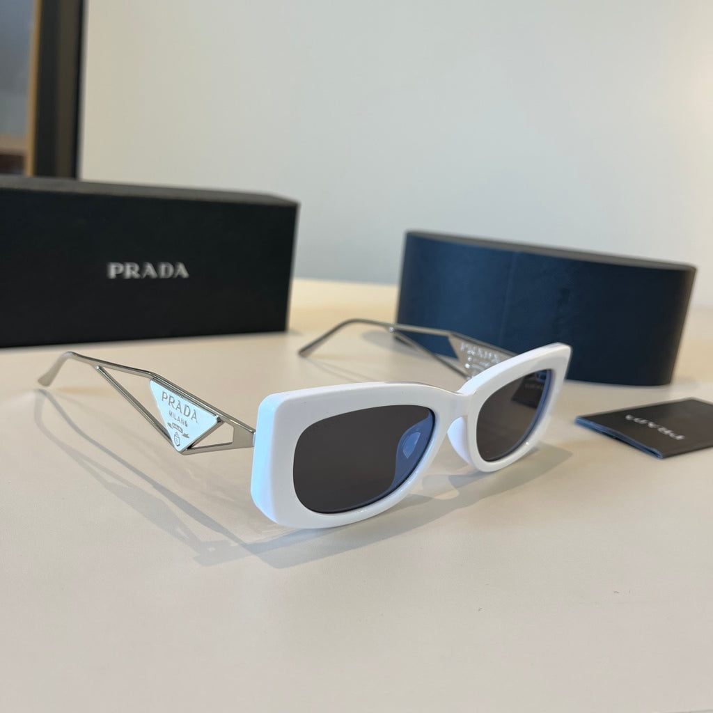 Prada Fashion Silver Lens Sunglasses for Women