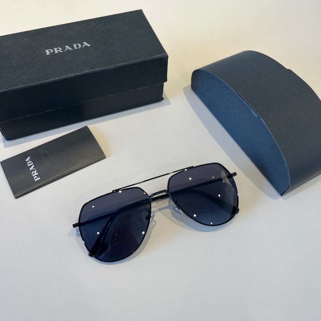 Prada Polarized Fashion Black Lens Sunglasses for Men - 382709 - detail image 10