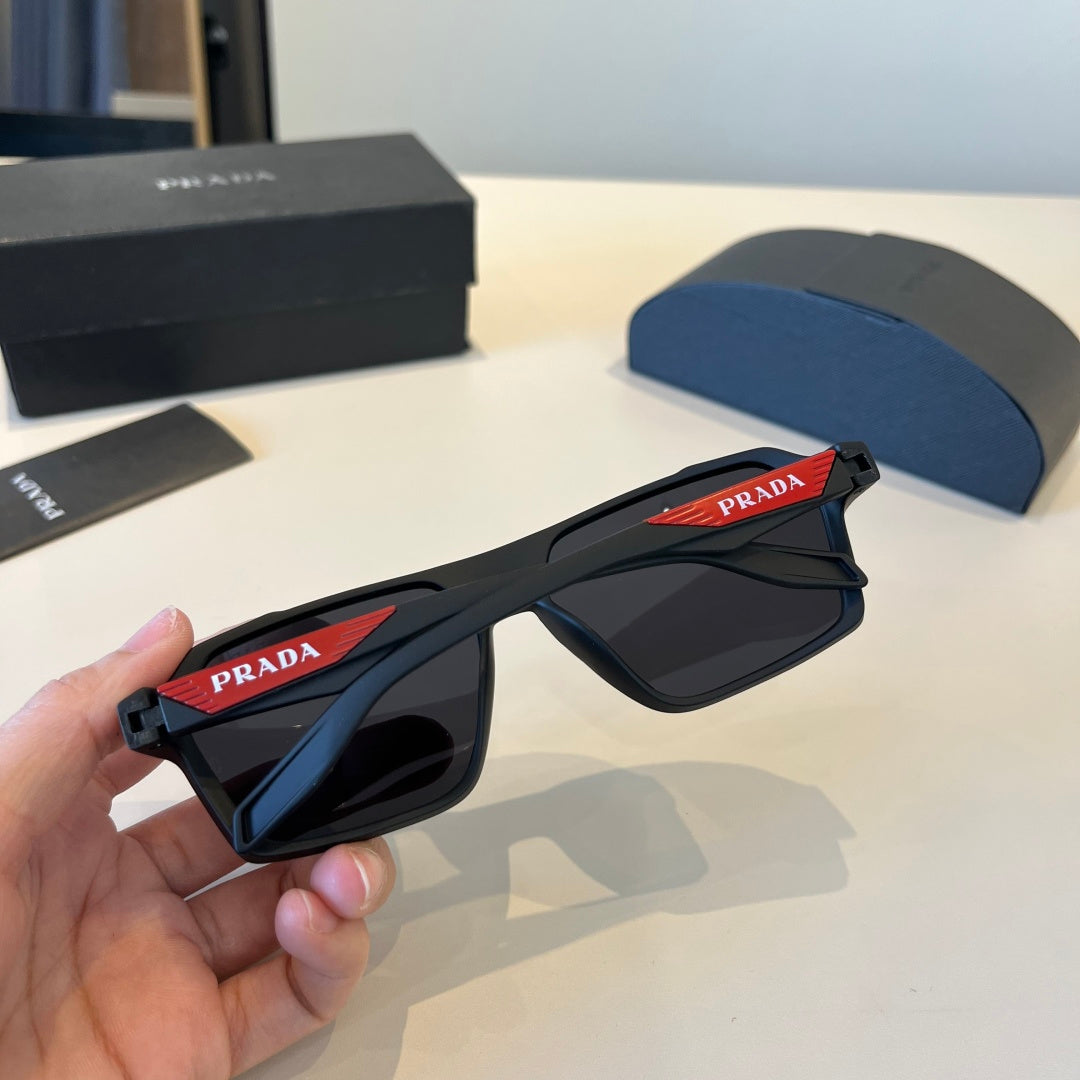 Prada Fashion Black Lens Sunglasses for Men & Women - 358392 - detail image 7