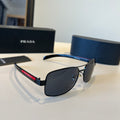 Prada Fashion Black Lens Sunglasses for Men & Women - 398962