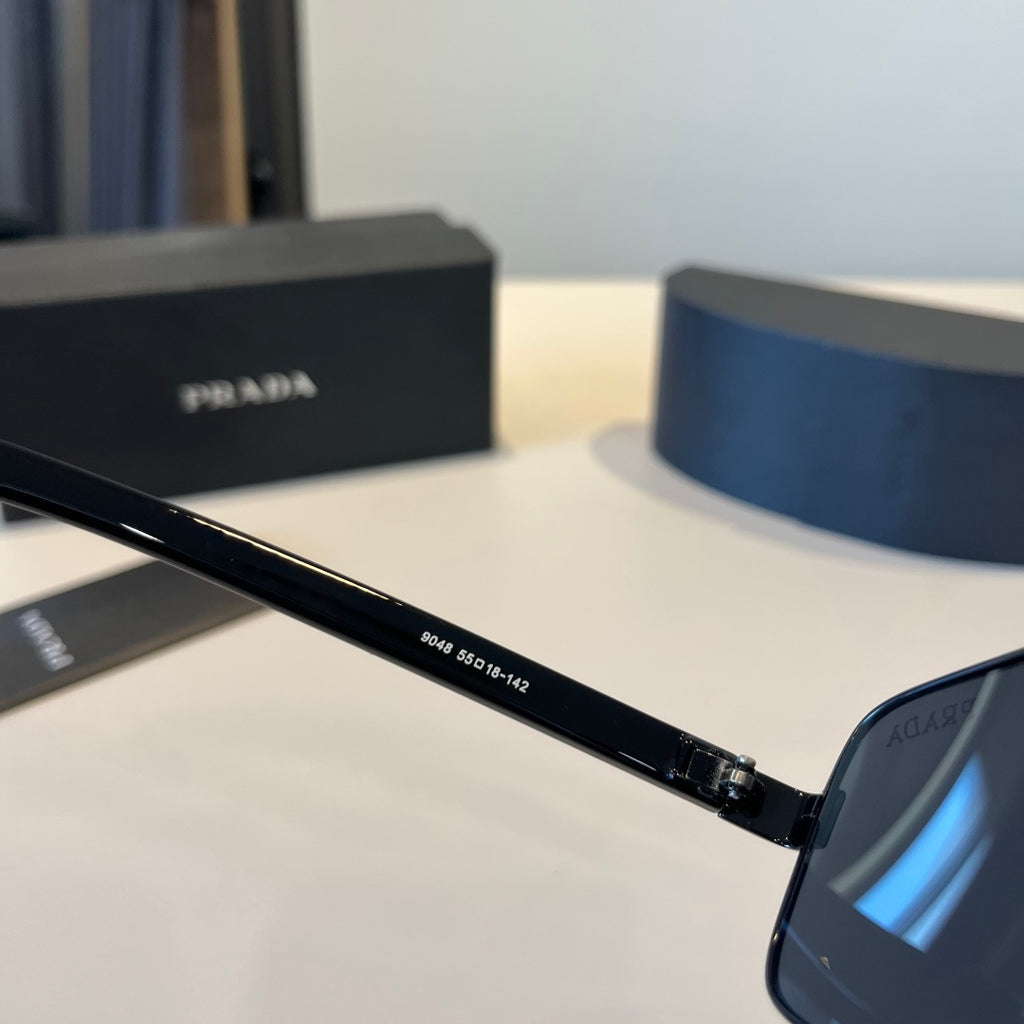 Prada Fashion Black Lens Sunglasses for Men & Women - 398962 - detail image 6