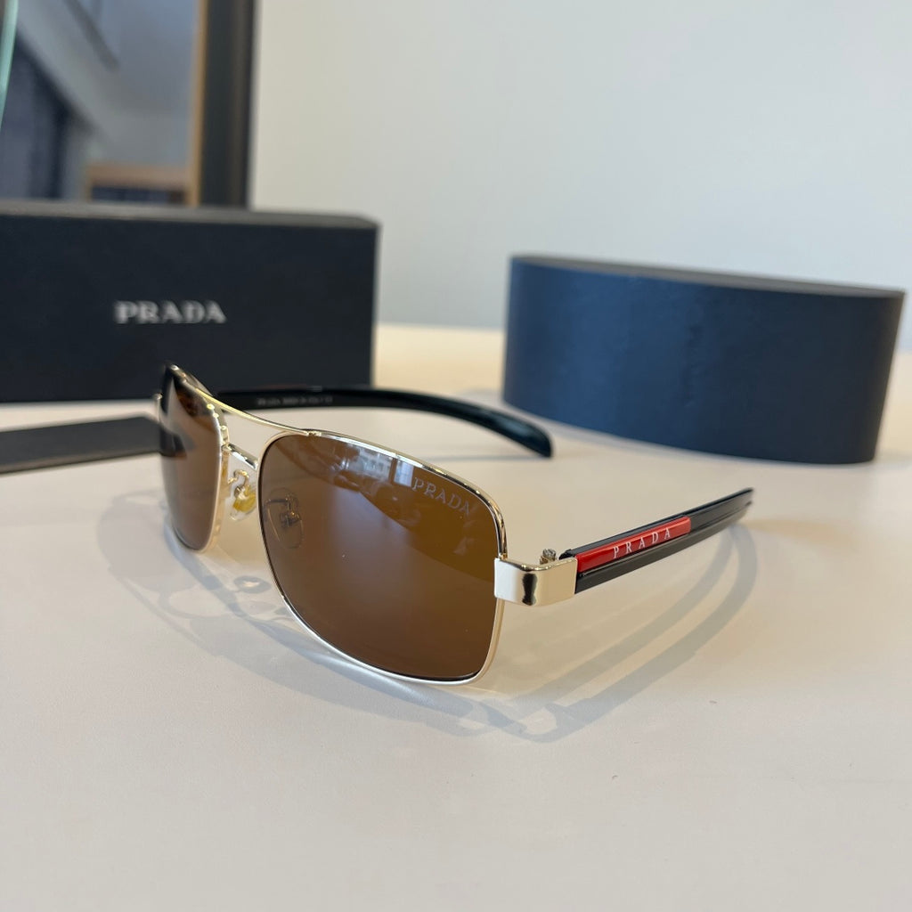 Prada Fashion Brown Lens Sunglasses for Men & Women - 398963 - detail image 3