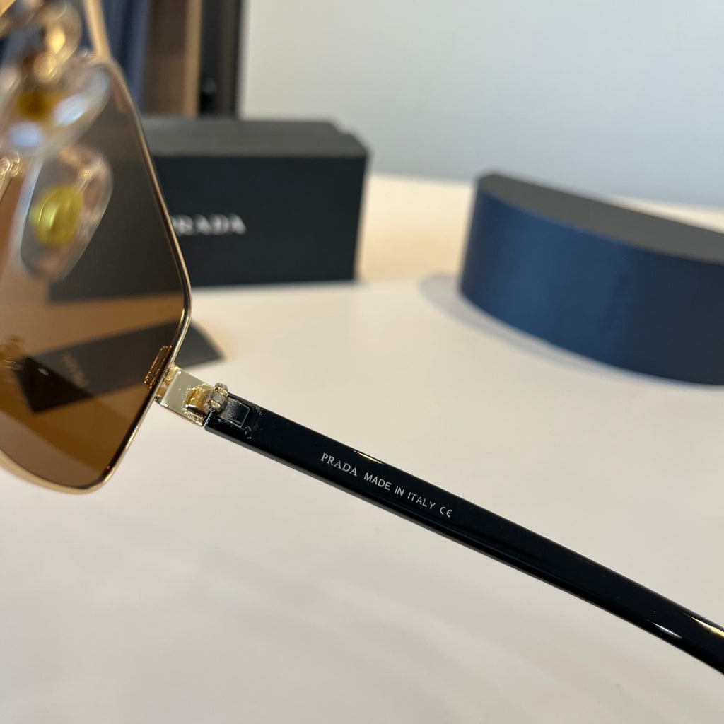 Prada Fashion Brown Lens Sunglasses for Men & Women - 398963 - detail image 6