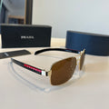 Prada Fashion Brown Lens Sunglasses for Men & Women - 398963
