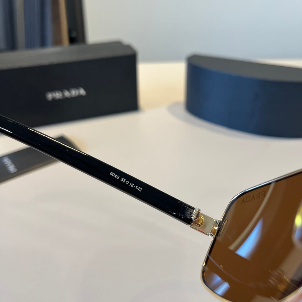 Prada Fashion Brown Lens Sunglasses for Men & Women - 398963 - detail image 5