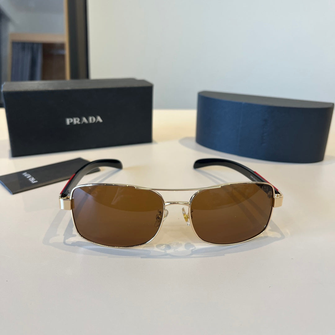 Prada Fashion Brown Lens Sunglasses for Men & Women - 398963 - detail image 2
