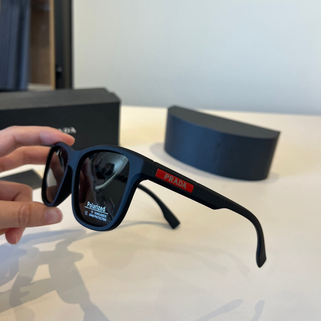 Prada Fashion Black Lens Sunglasses for Men & Women - 382714 - detail image 4